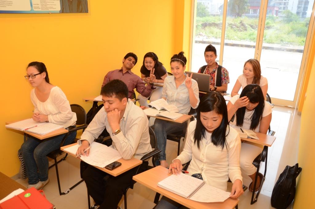 aula de la escuela de negocios de stanford